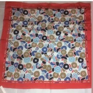 NWT Celine Dandelion Italian Printed Silk Scarf HTF